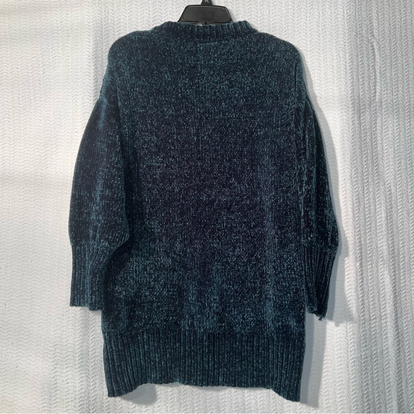 fable / dark green sweater midi dress size medium - Picture 2 of 8